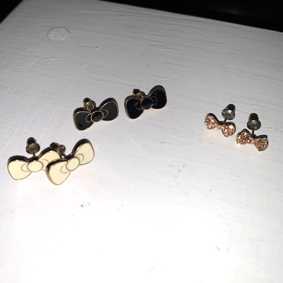 Haul: Girly Bow Rings and Earrings - Picture 2 of 5